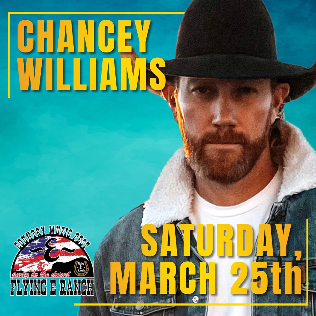 Chancey Williams - Saturday, March 25th