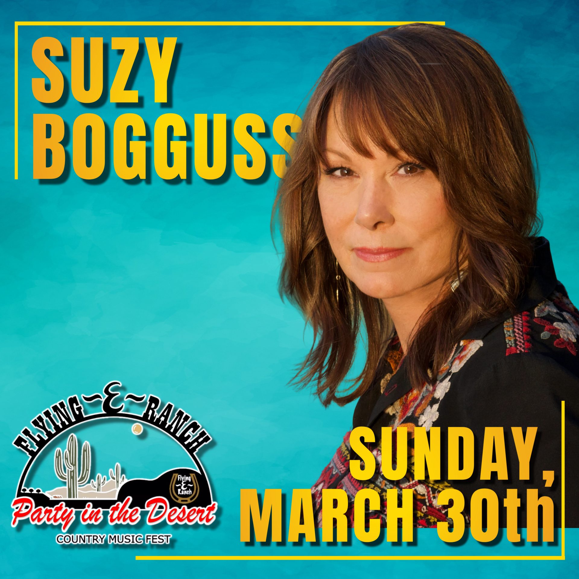 Artist Announce- SUZY BOGGUSS